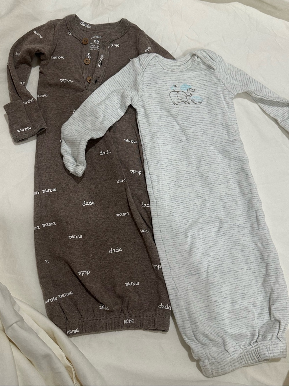 Baby Onesies with Open Bottom (2 of them)